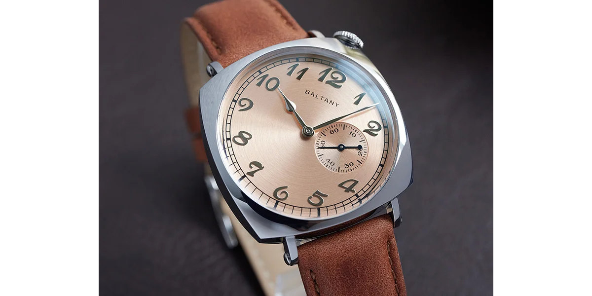 316L Stainless Steel Case, Square, Polishing
