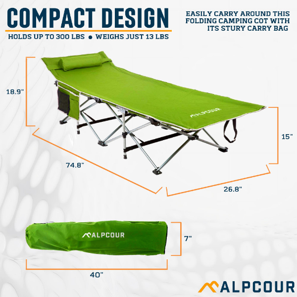 Compact design, easily carry around