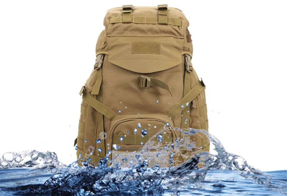 MOLLE 60L Camping Backpack, Large Waterproof Backpack